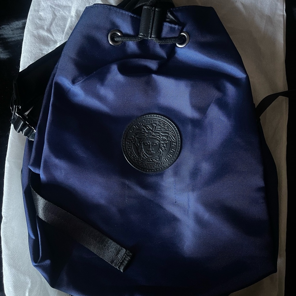 Versace Parfums Blue Bag